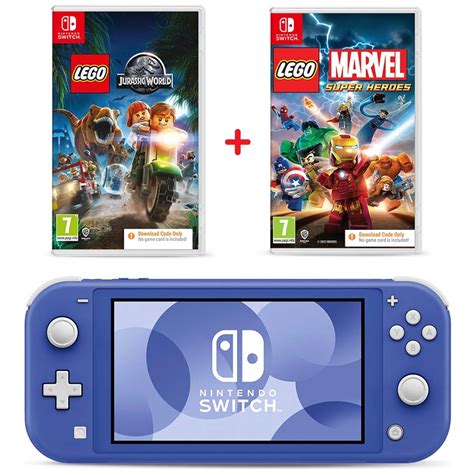 Nintendo Switch Lite Blue Select Lego Code In Box Game Smyths Toys Uk