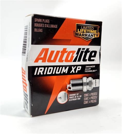 Autolite Xp5224 Iridium Xp Spark Plug Pack Of 4 Plugs Glow Ignition