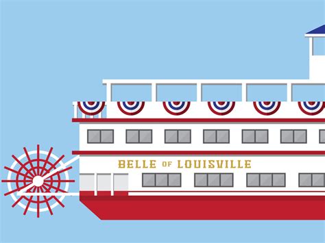 Belle Of Louisville Details by Amy Chea on Dribbble