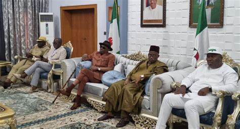 Pdp G Governors Meet With Bala Mohammed Politics Nigeria