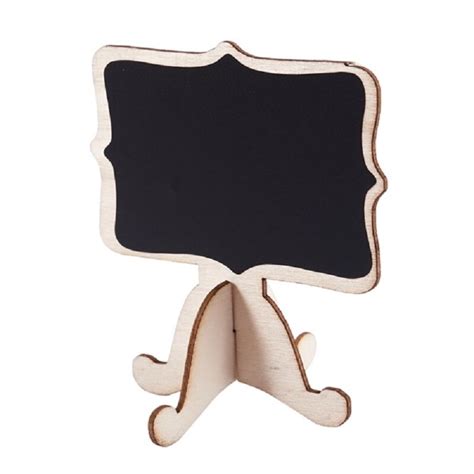 Pcs Mini Houten Kleine Wedding Blackboard Beric Grandado