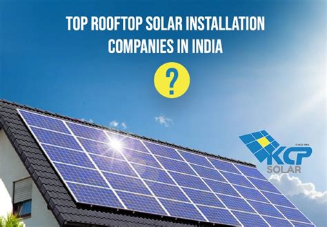 Top Rooftop Solar Installation Companies In India