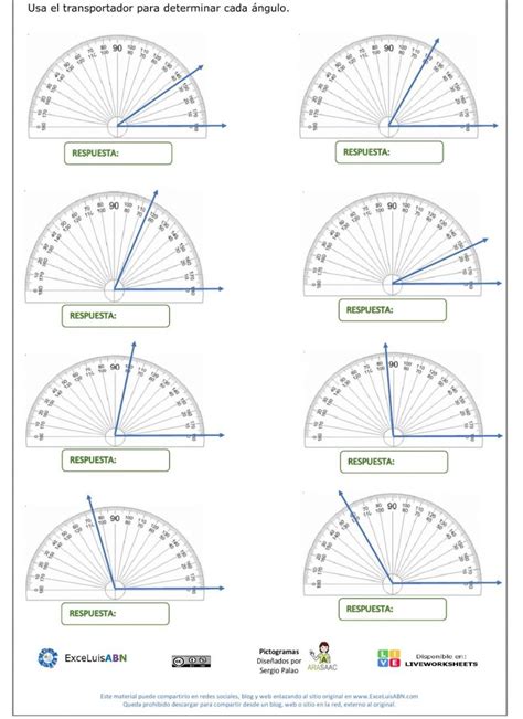 Usa El Transportador Para Determinar Cada Ngulo Brainly Lat