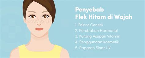 Cara Menghilangkan Flek Hitam Di Wajah Dan Penyebabnya