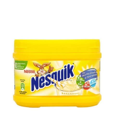 Nesquik Banana Flavour Milkshake Powder 300g – American Cash and Carry