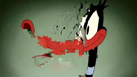 Looney Tunes Cartoons Daffy Hits Porky With A Drum Explosion Youtube