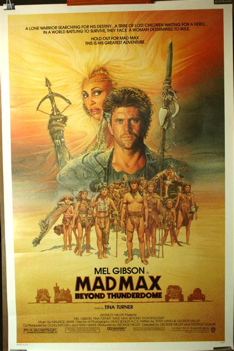 MAD MAX BEYOND THUNDERDOME “1 Sheet” Movie Poster