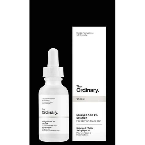 Jual The Ordinary Salicylic Acid 2 Solution 30ml Shopee Indonesia