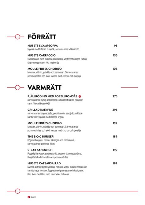 Speisekarte Scandic Rnsk Ldsvik In Rnsk Ldsvik Thefork