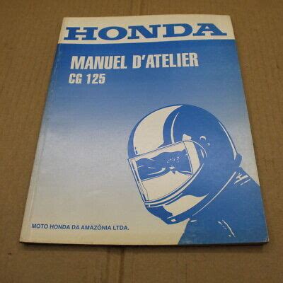 MANUEL REVUE TECHNIQUE D Atelier Honda Cg 125 1996 Brazil Livret