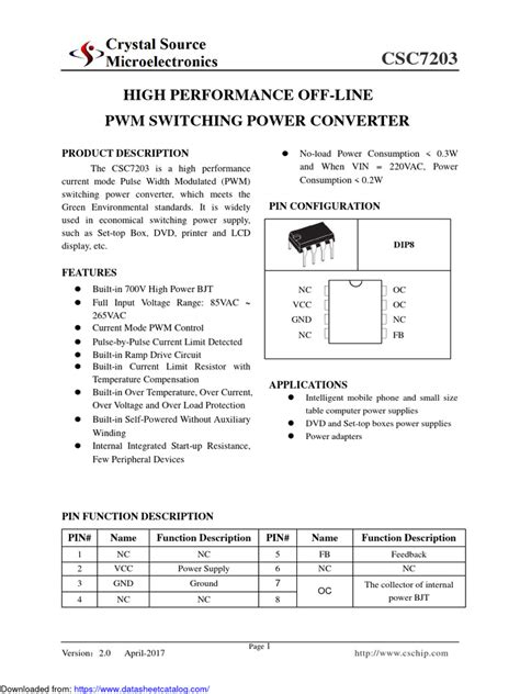 CSC 7203 | PDF | Electrical Engineering | Electricity