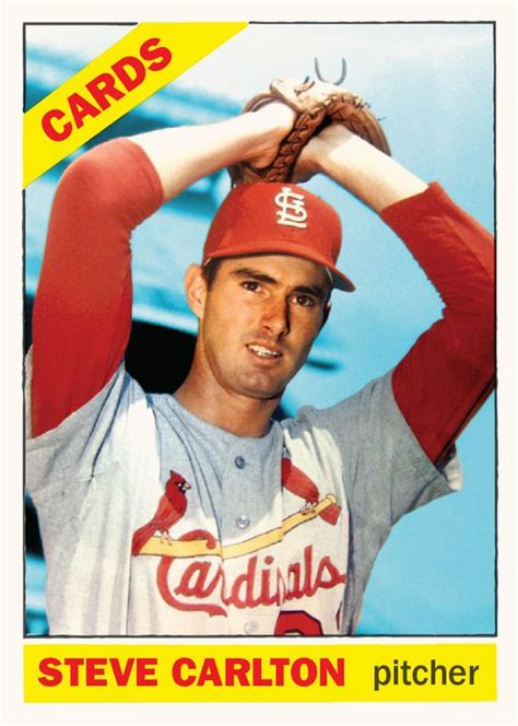 1966 Topps Carlton Card That Never Was 1966 Topps Baseball Cards