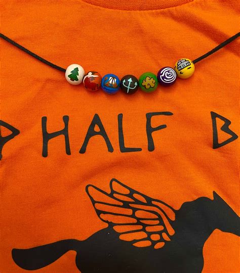 Annabeth Chase Percy Jackson Camp Halfblood Bead Necklace Etsy