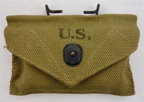 Imcs Militaria Us Ww First Aid Pouch With First Aid Bandage Kit