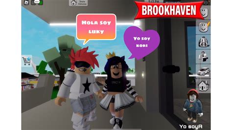 Juego A Que Soy KORI Y LUKY En BROOKHAVEN YouTube