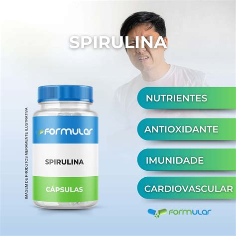 Spirulina Mg C Psulas