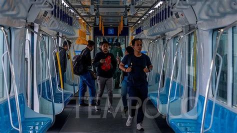 Anies Baswedan Berencana Naik Mrt Pulang Pergi Ke Balai Kota Dki Tempo Co