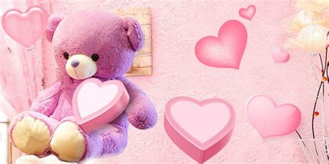 Cute Love Romantic Wallpaper Pink Cute Love Romantic Wallpaper Teddy