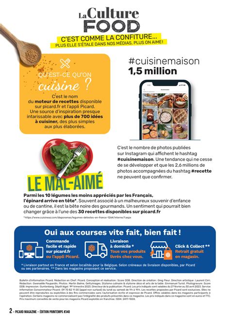 Picard Magazine Bienvenue En Cuisine S Catalogue Picard En Ligne