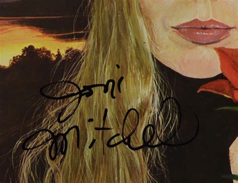 Joni Mitchell Autograph JSA Signed Record Vinyl Album Clouds Epperson