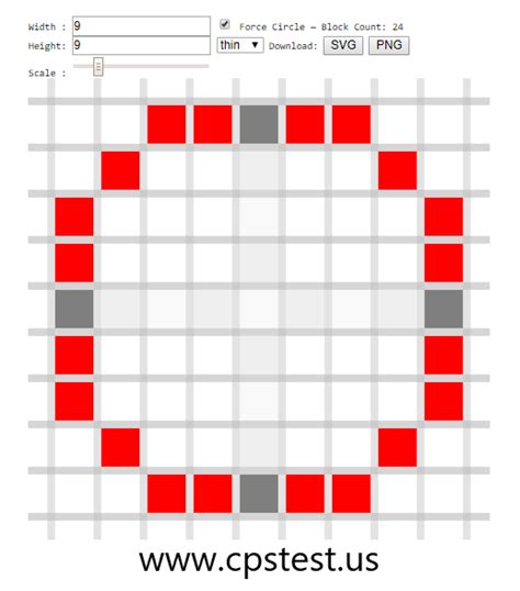 Minecraft Circle Generator | Pixel Circle Maker