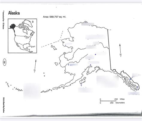 Alaska Map Diagram | Quizlet