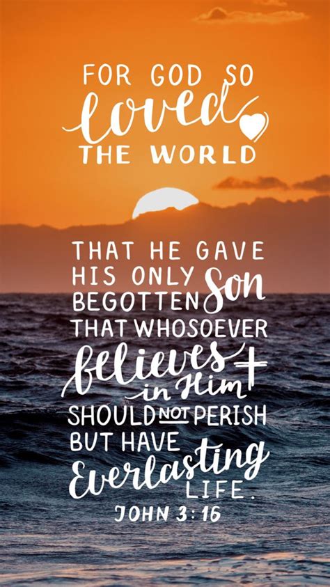 For God So Loved The World John 3 16 Artofit