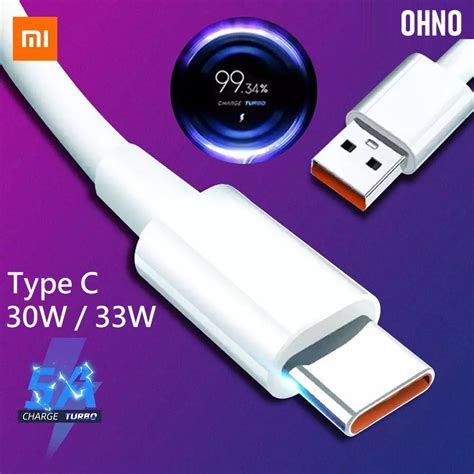 Xiaomi Type C A Turbo Fast Charge Cable W W W Turbo Charging