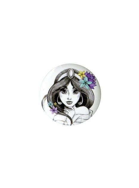 Disney Aladdin Jasmine Sketch Pin | Hot Topic