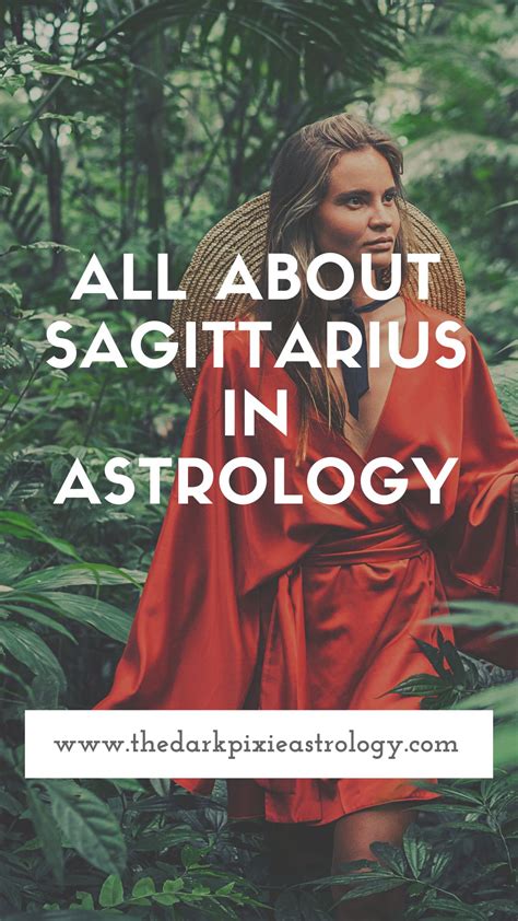 All About Sagittarius In Astrology The Dark Pixie Astrology