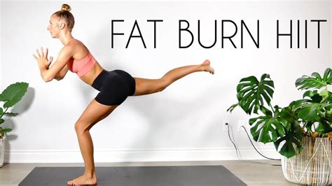 10 Min Full Body Fat Burn At Home Hiit Workout Youtube