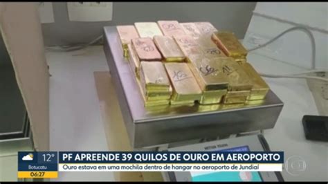 V Deo Pol Cia Federal Apreende Quilos De Ouro Em Aeroporto No