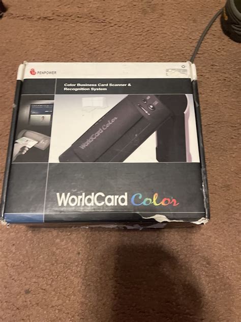 Penpower Pen Power Worldcard Color Document Scanner 854149011065 Ebay