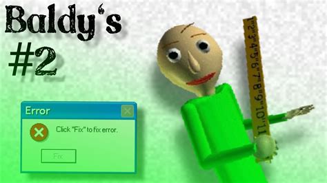 Играем в Baldi's basics игра на основе бегать туда сюда #2 - YouTube