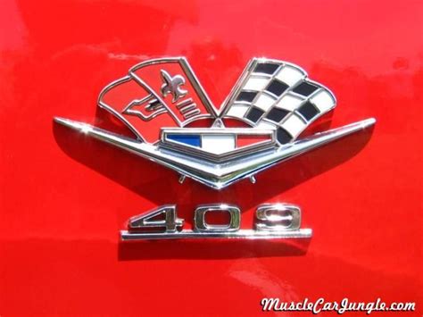 1962 Impala Ss 409 Flags Emblem Hot Rods And Customs Pinterest