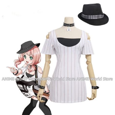 Adult Women Cosplay Costume Cos Bang Dream Afterglow Uehara Himari