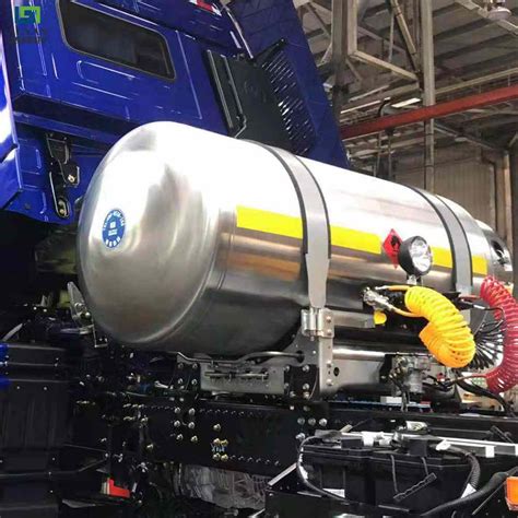 Vehicle Gas Tank Storage Pressure Vessel Liquefied Natural Gas Truck Lng Gas Cylinder Shandong