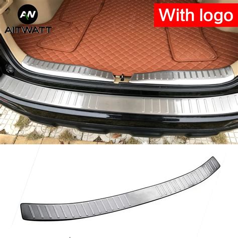 Aitwatt For Honda Crv Stainless Steel Outer Inner Rear Bumper