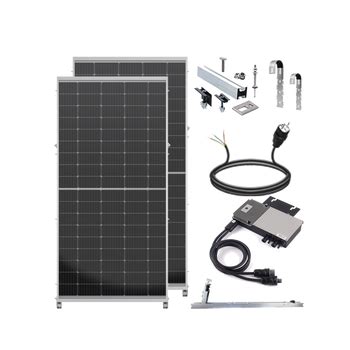 Balkonkraftwerk 600w Germany Small On Grid Solar Energy System 600 Watt