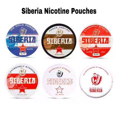 Siberia Nicotine Pouches In Dubai Abu Dhabi UAE Vape Boss UAE