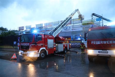 Unwettereins Tze Starkregen Sorgt In Ober Sterreich Lokal F R Viele