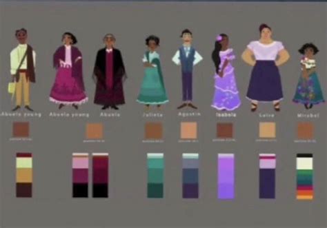 Encanto Color Palette In 2022 Movie Color Palette Disney Colors