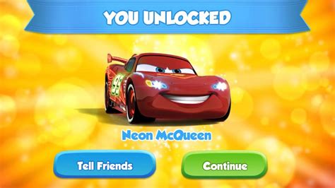 Cars Fast As Lightning So I Unlock Neon Lightning Mcqueen Lighting Mcqueen Vs Francesco