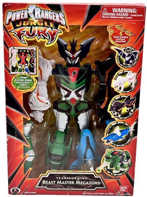 Power Rangers Jungle Fury Megazord Transformations