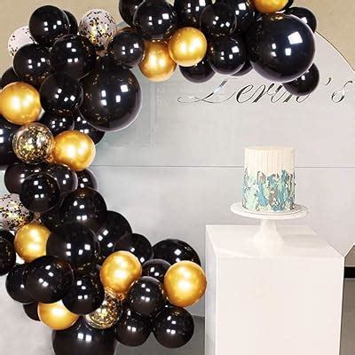 JOYYPOP Black Balloon Garland Kit 103 Pcs Black And Nepal Ubuy