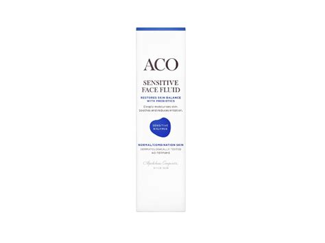 Aco Sensitive Face Fluid Sensitive Balance 17 Oz50 Ml Ingredients And Reviews