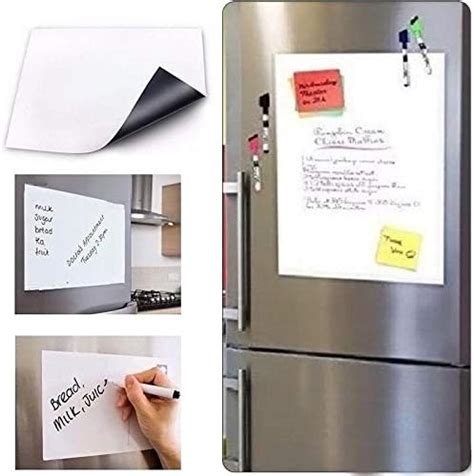 Flexible Magnetic Whiteboard Fridge Dry Erase Home Office Reminder