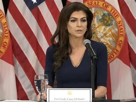 Floridas First Lady Casey Desantis Announces The Cancer Connect