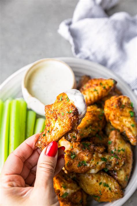 Air Fryer Chicken Wings Skinnytaste Nature S Gateway