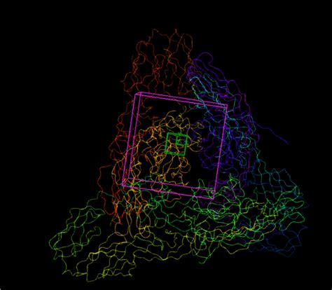 Figure A1 Docking Grids Used In Molecular Modeling Of The Trimeric